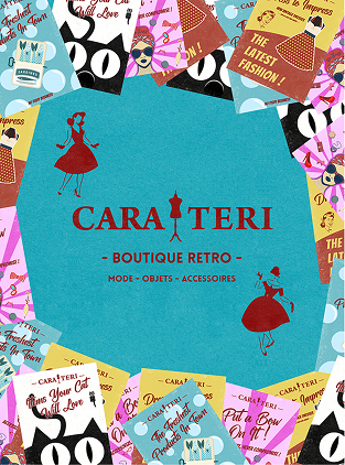 CaraTeriCollage Poster